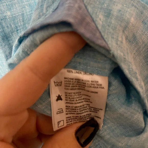 Linen button down - Picture 4 of 5